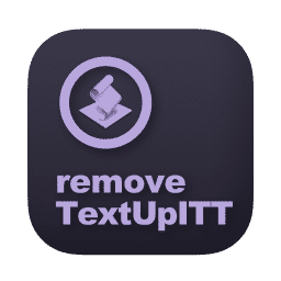 removeTextUp ITT