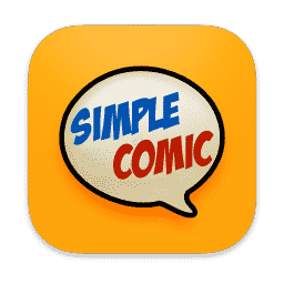 simple comic icon macOS icon