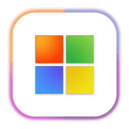 windows app with dope glow